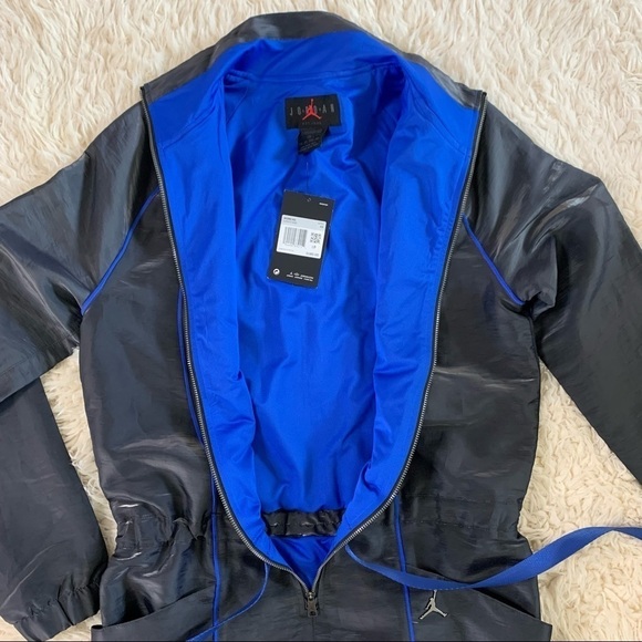 Revolve Jordan NWT Sisterhood Flight Suit in Black & Hyper Royal XS Standard Fit - Picture 12 of 16